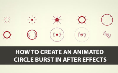 Animated Circle Burst in After Effects